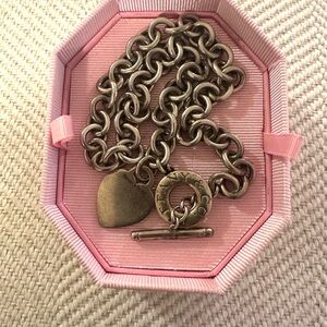 Tiffany & Co. Silver Heart Necklace